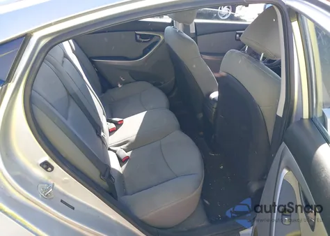 2012 Hyundai Elantra Gls from USA, damaged, VIN 5NPDH4AEXCH063836